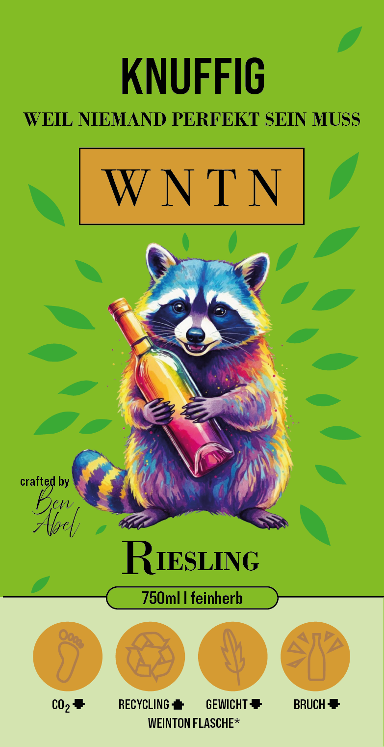 WNTN x ABEL Riesling feinherb (2530, Pfandflasche)